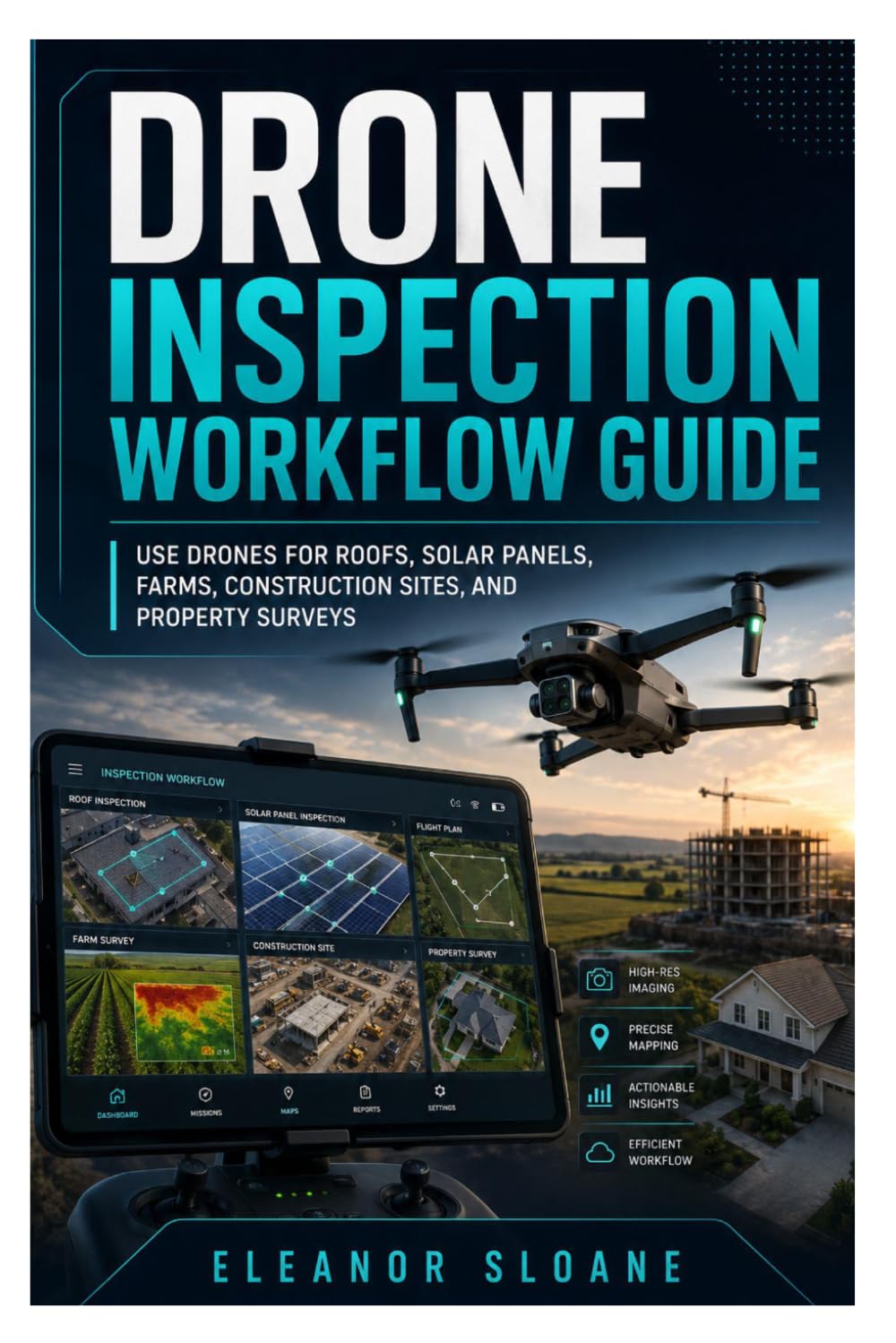 capítulo por capítulo baixar Drone Inspection Workflow Guide: Use Drones for Roofs, Solar Panels, Farms, Construction Sites, and Property Surveys