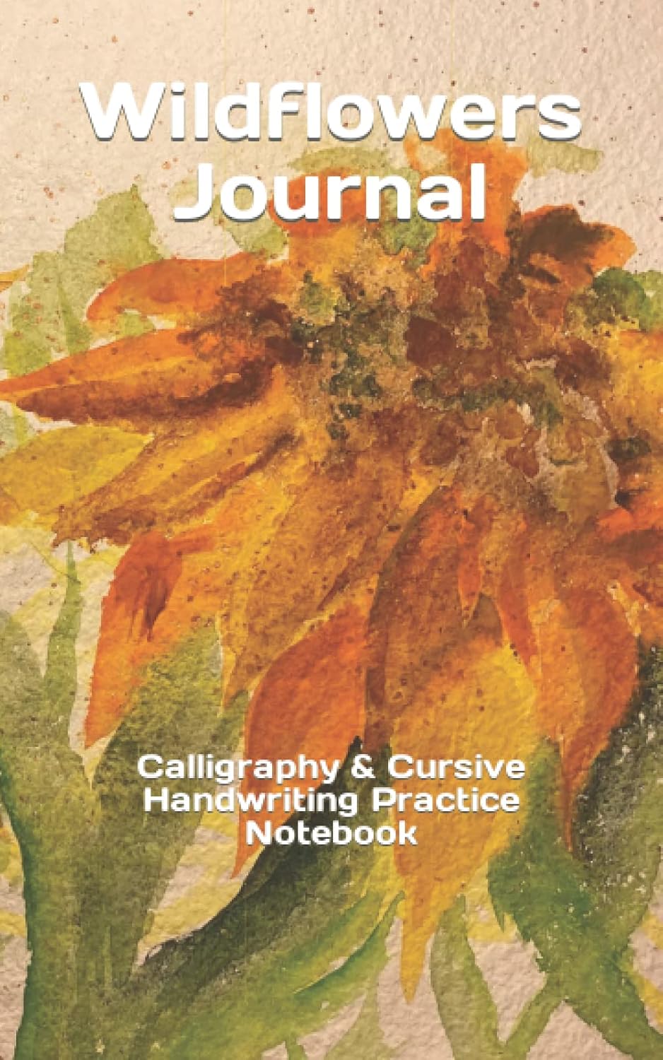 Wildflowers Journal: Calligraphy & Cursive Handwriting Practice Notebook baixar livro de graça
