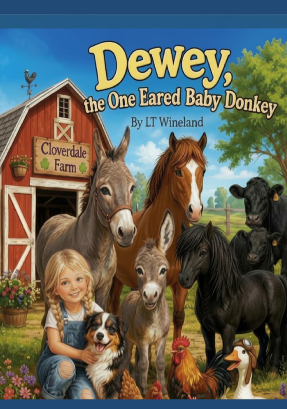 Dewey: The One Eared Baby Donkey: Cloverdale Farm Series: Where Every Day Brings A Brand-new Adventure! baixar o livro de graça