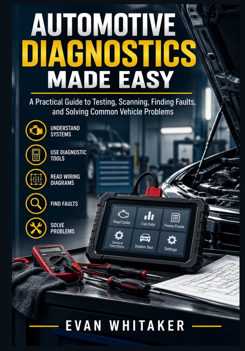 Automotive Diagnostics Made Easy: A Practical Guide to Testing, Scanning, Finding Faults, and Solving Common Vehicle Problems baixar o livro de graça
