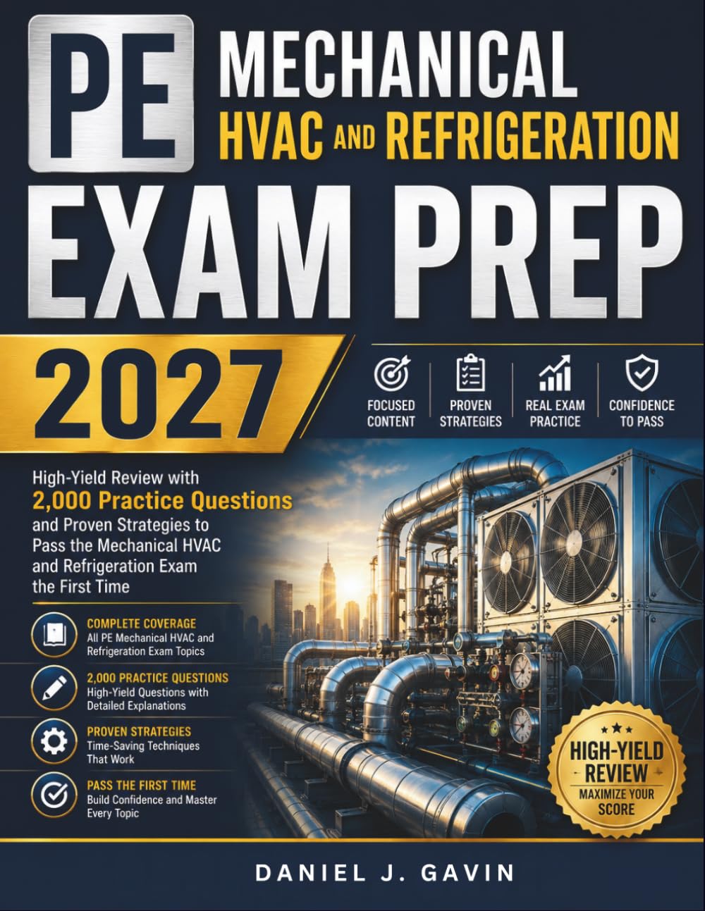 ler totalmente PE Mechanical HVAC and Refrigeration Exam Prep 2027: High-Yield Review with 2,000 Practice Questions and Proven Strategies to Pass the Mechanical HVAC and Refrigeration Exam the First Time