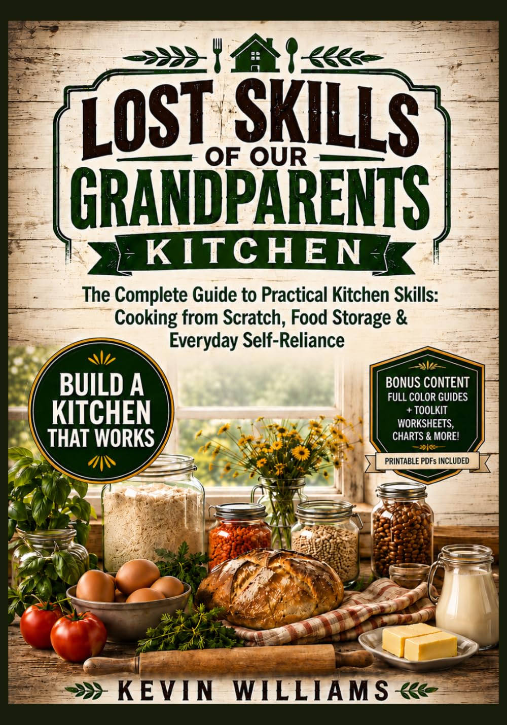 capítulo por capítulo baixar Lost Skills of Our Grandparents Kitchen: The Complete Guide to Practical Kitchen Skills: Cooking from Scratch, Food Storage & Everyday Self-Reliance