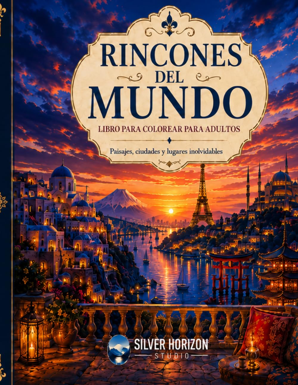 Rincones del Mundo: 40 paisajes, pueblos y lugares con encanto para colorear y relajarse (Paisajes adultos) (Spanish Edition) baixar o livro de graça