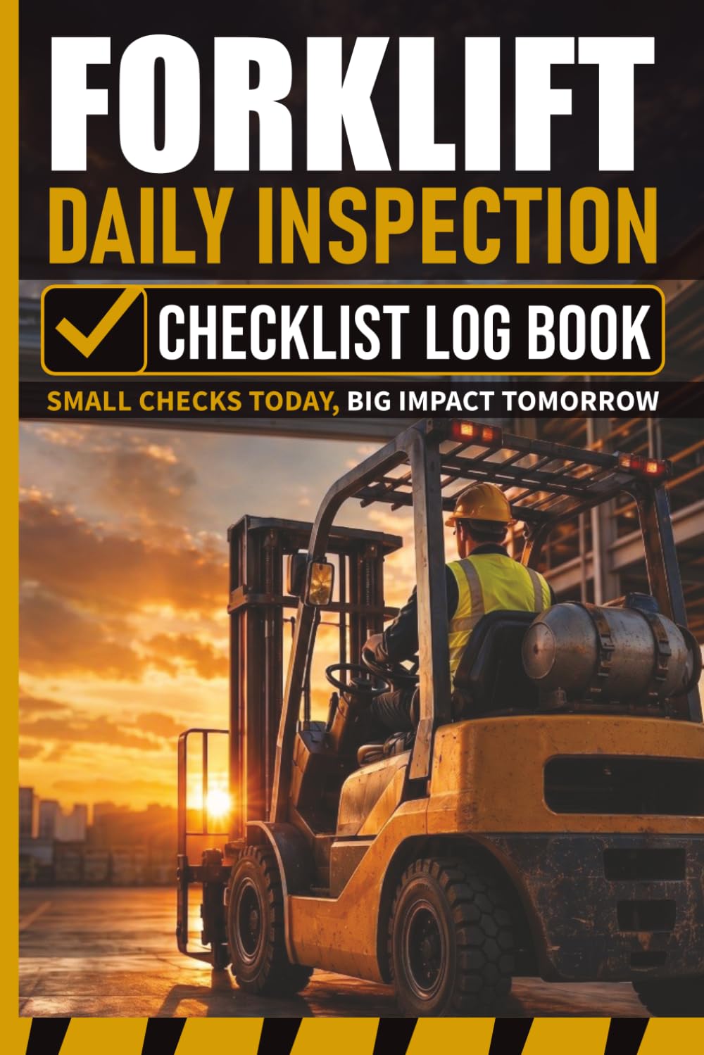 Forklift Daily Inspection Checklist Log Book: This Book Safety & Maintenance Forklift Checklist for Forklift Operator Warehouse, Construction and Material Handling Equipment baixar o livro de graça