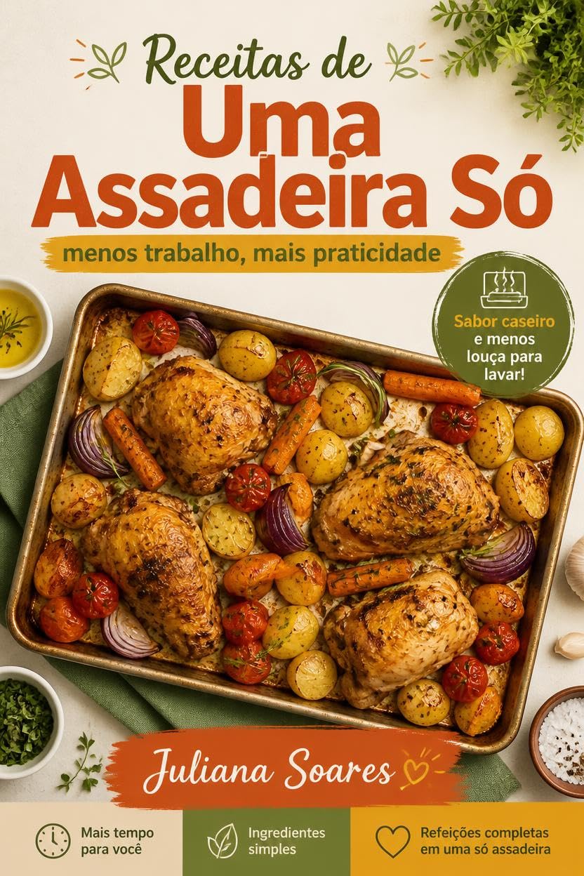 Receitas de Uma Assadeira Só — menos trabalho, mais praticidade baixar o livro de graça