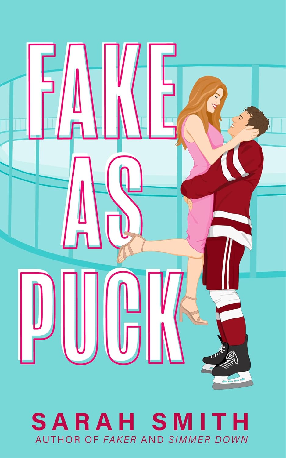 ler totalmente Fake As Puck: a fake dating hockey romance (Denver Bashers Series Book 1) (English Edition)