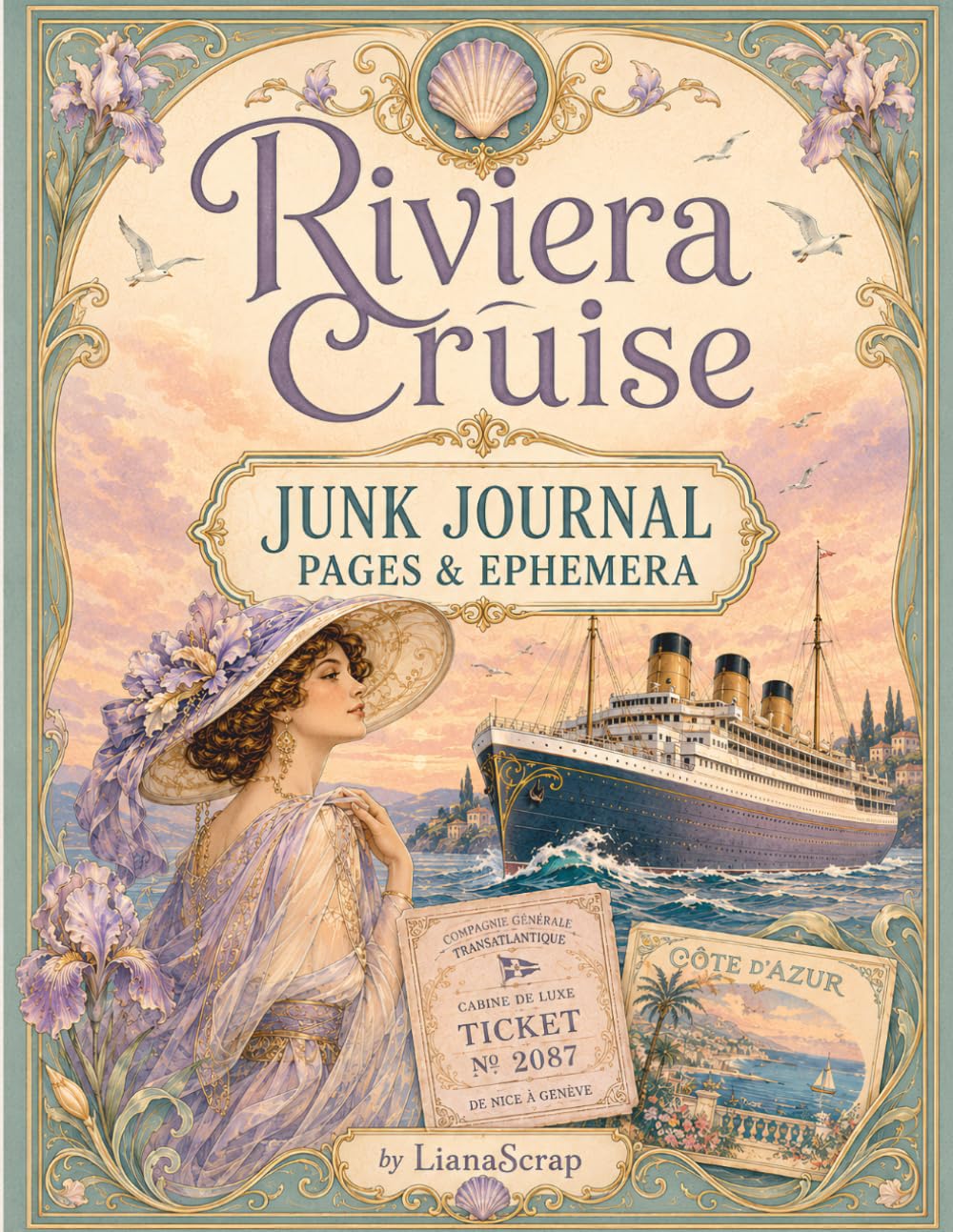 Riviera Cruise: Junk Journal Pages & Ephemera baixar livro de graça