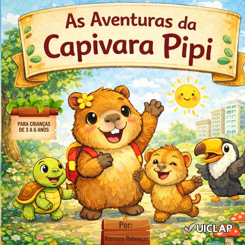 ler totalmente As aventuras da Capivara Pipi