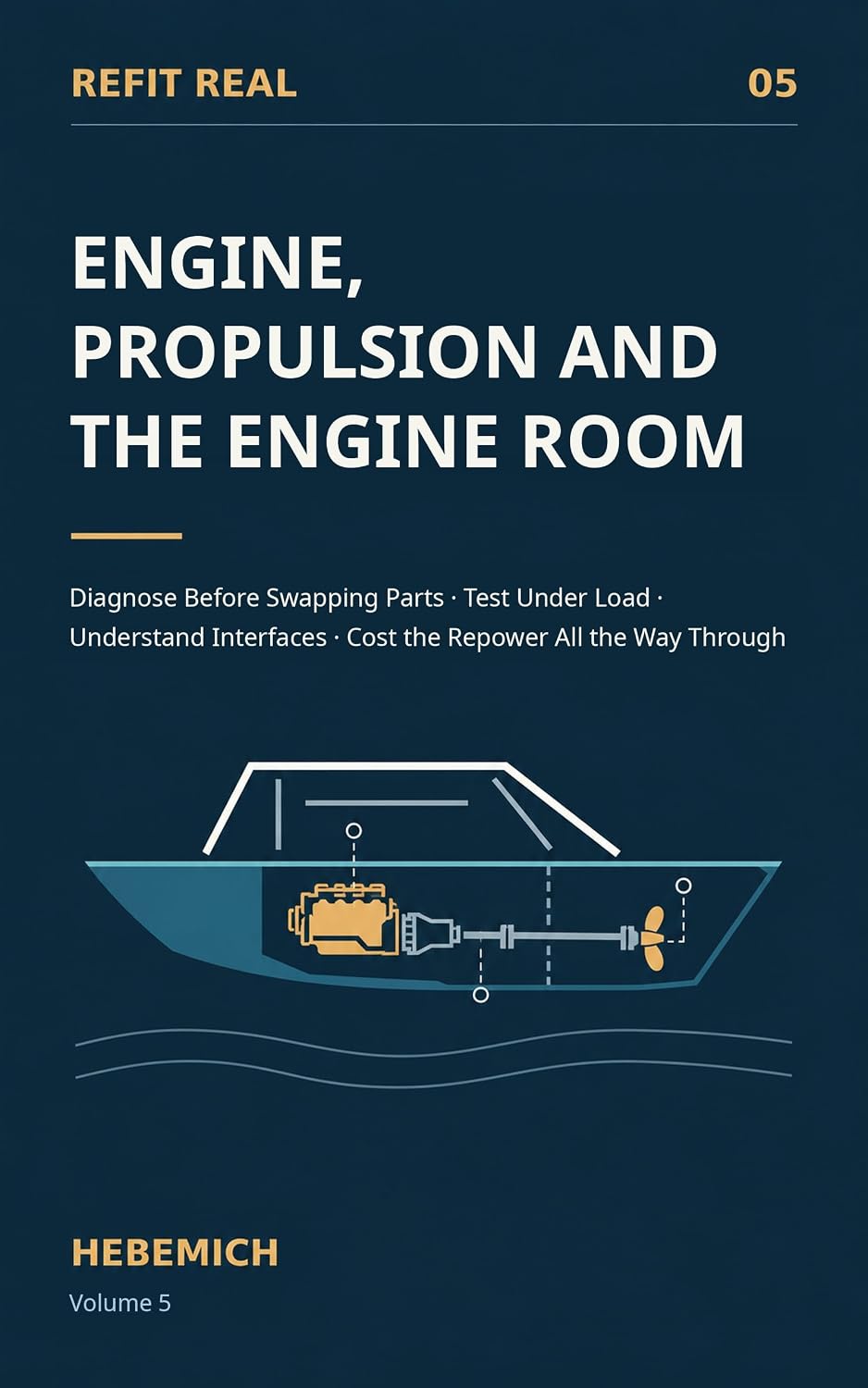 capítulo por capítulo baixar Engine, Propulsion and the Engine Room: Diagnose Before Swapping Parts · Test Under Load · Understand Interfaces · Cost the Repower All the Way Through (REFIT REAL) (English Edition)
