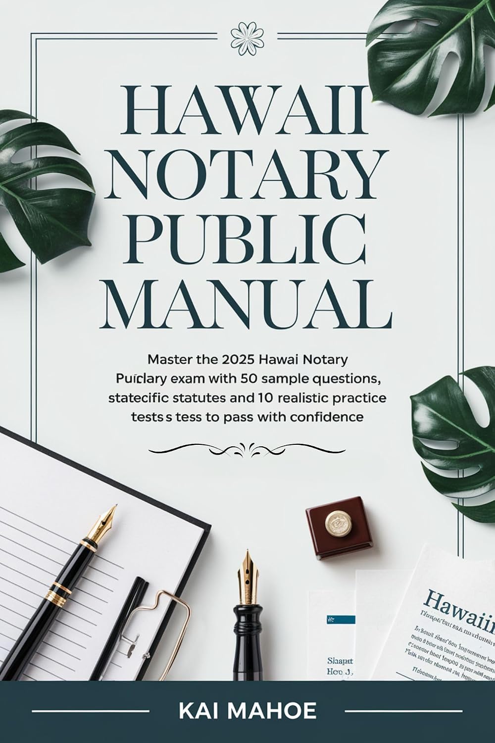 Hawaii Notary Public Manual: Master the 2025 Hawaii Notary Exam with 50 Sample Questions, State-Specific Statutes, and 10 Realistic Practice Tests to Pass with Confidence (English Edition) baixar livro de graça