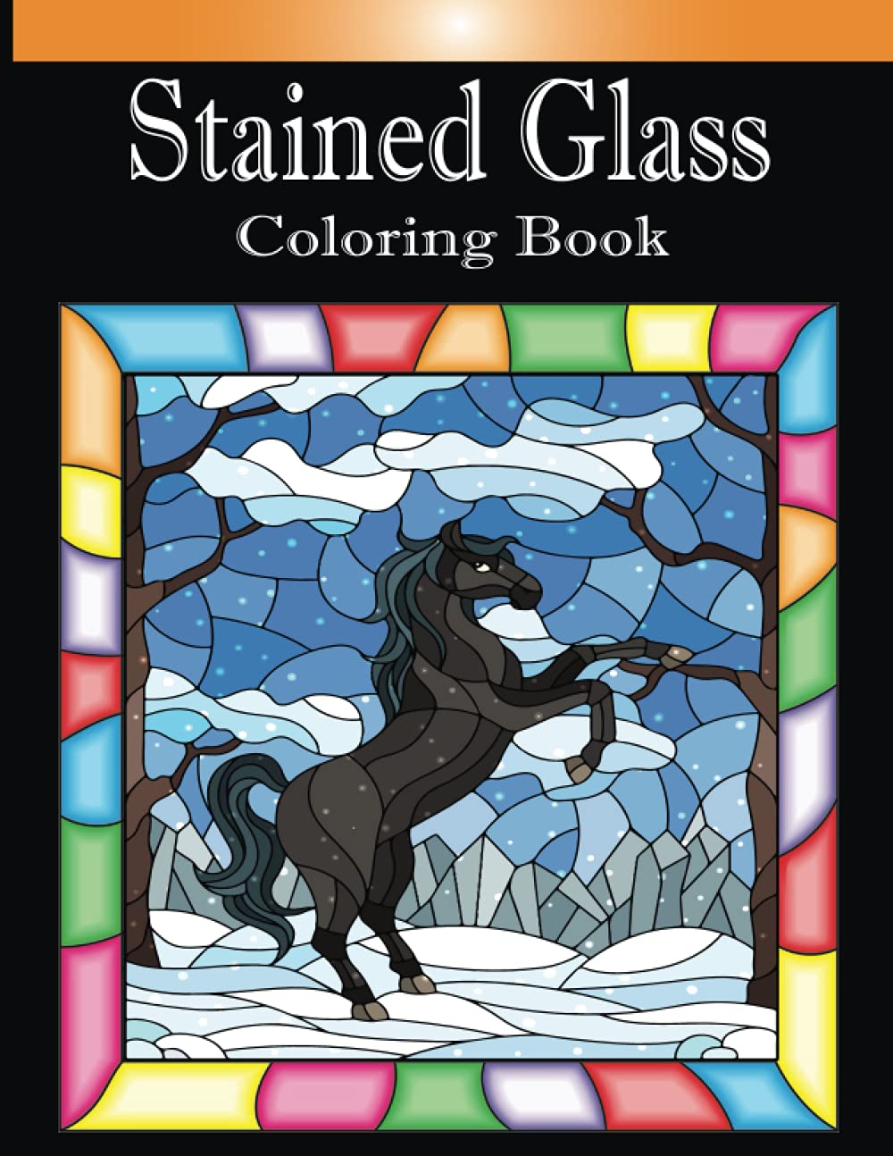 Stained Coloring Book: An Adult Coloring Book Featuring Beautiful Stained Glass Flower, Animals And Windrow Designs for Stress Relief and Relaxation baixar livro de graça