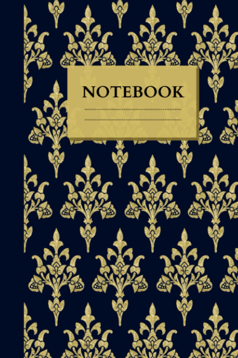 capítulo por capítulo baixar Gold Deco notebook | Vintage wallpaper notebook | Art Deco Gatsby theme | Gold and Navy