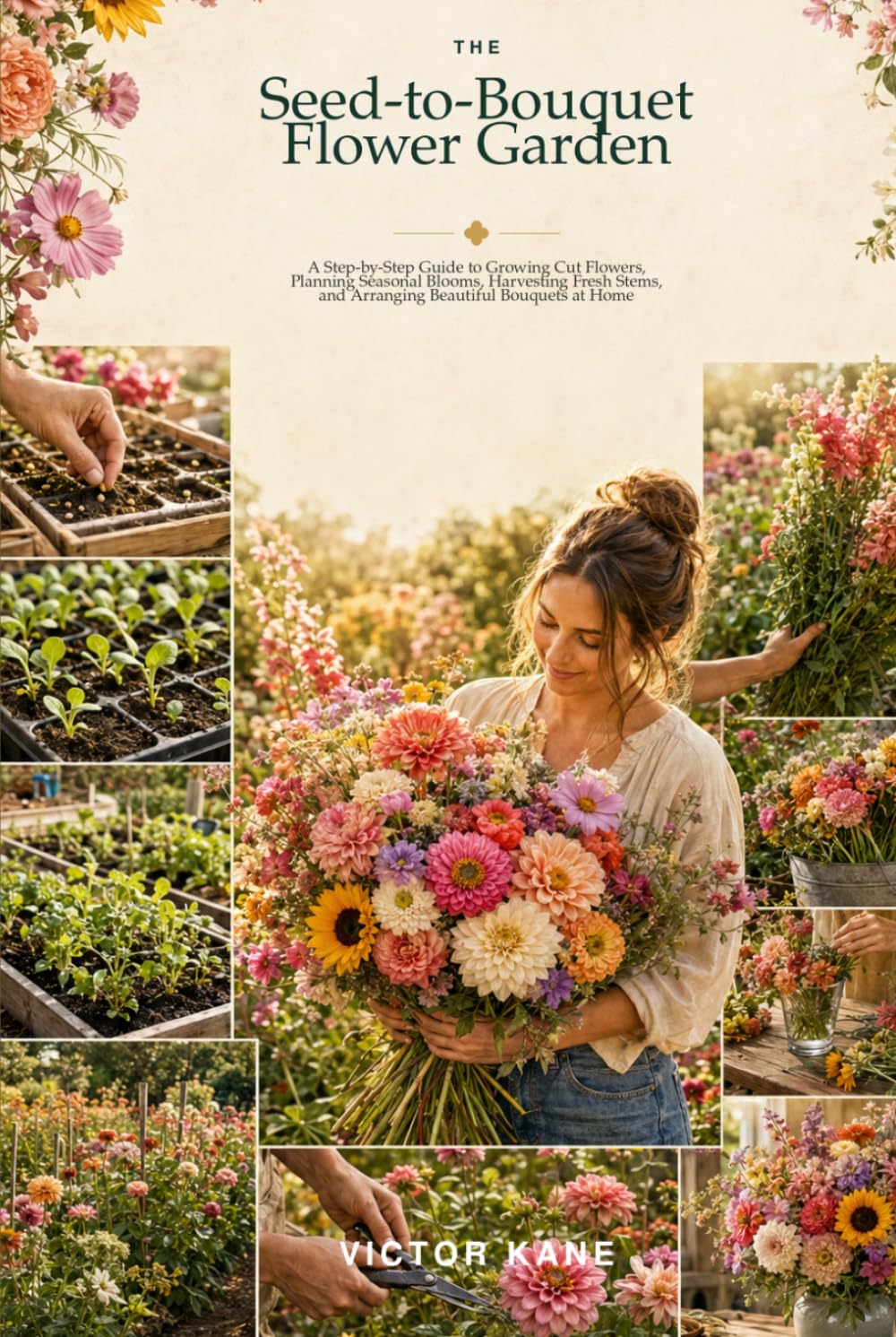 The Seed-to-Bouquet Flower Garden: A Step-by-Step Guide to Growing Cut Flowers, Planning Seasonal Blooms, Harvesting Fresh Stems, and Arranging Beautiful Bouquets at Home baixar o livro de graça