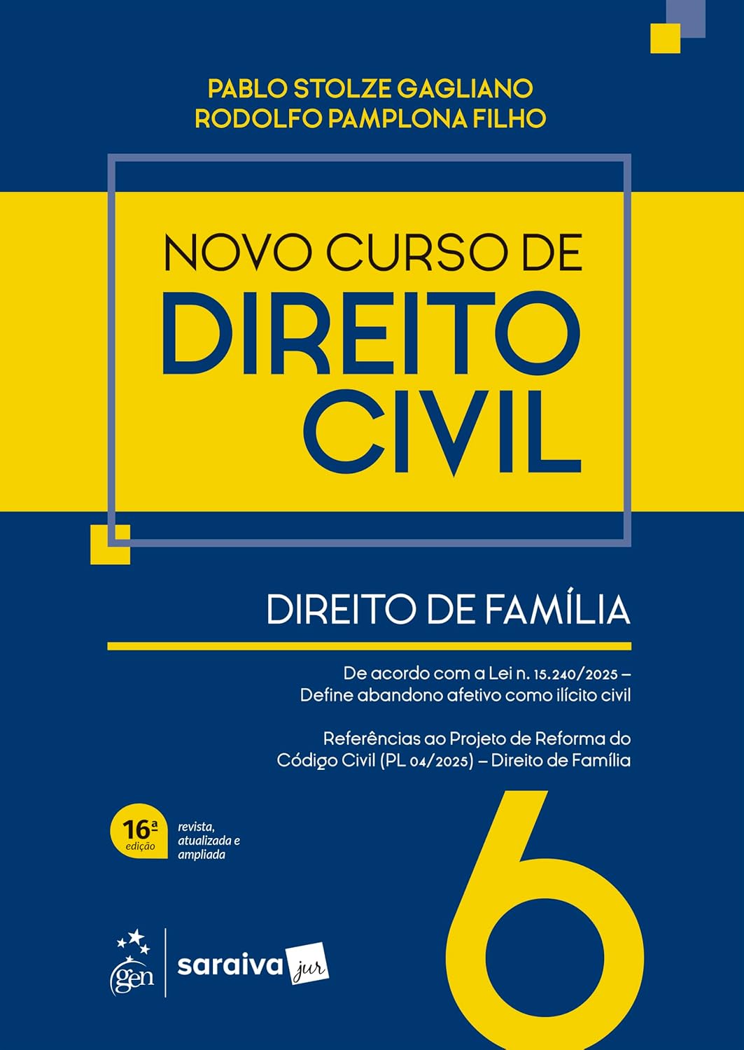 ler totalmente Novo Curso de Direito Civil - Vol.6 - Direito de Família - 16ª Edição 2026