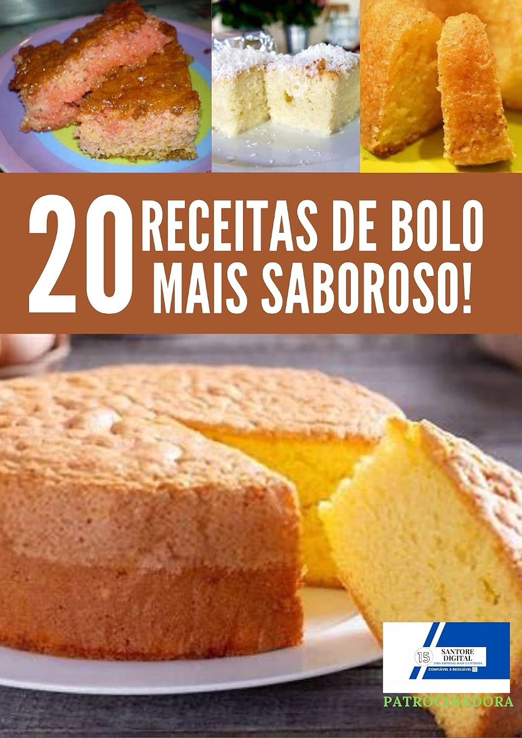 20 Receitas de bolo saboroso: Receitas de bolo delicioso baixar o livro de graça