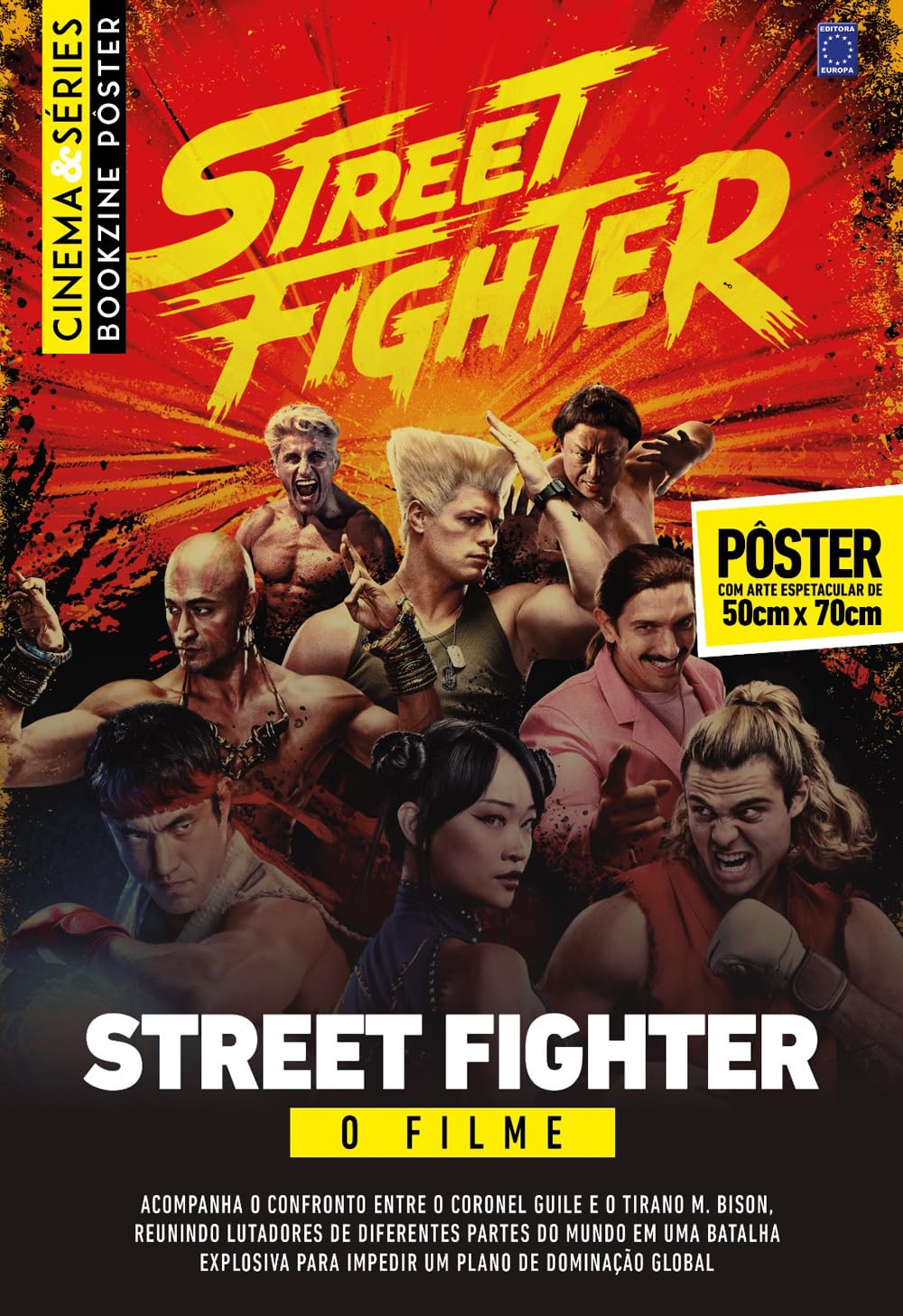 ler totalmente Street Fighter - O Filme - Superpôster Cinema e Séries