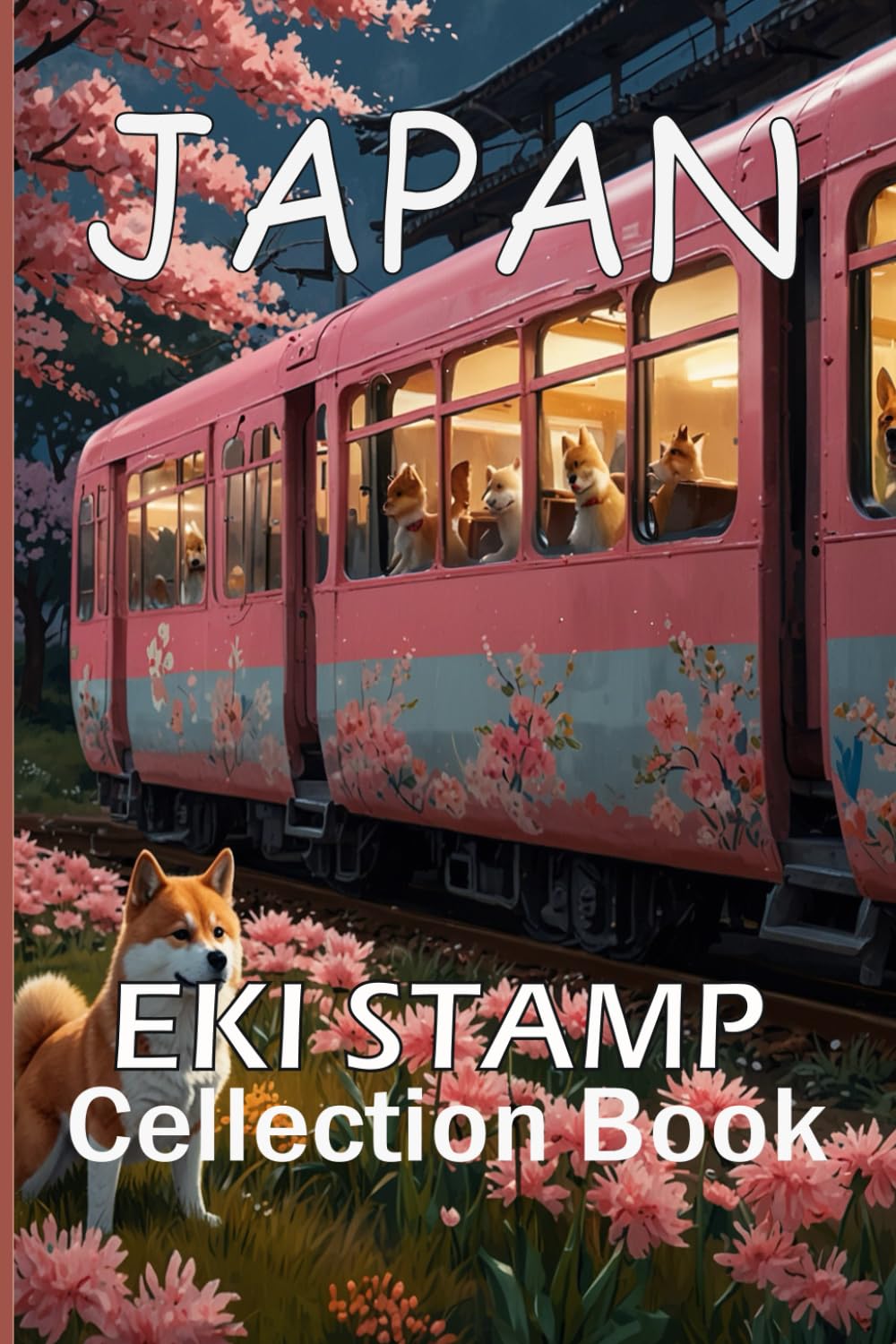 Japan Eki Stamp Travel Journal Book: Travel Collection Notebook to Collect Japanese,Railway Souvenir Stamps, Passport Size baixar livro de graça