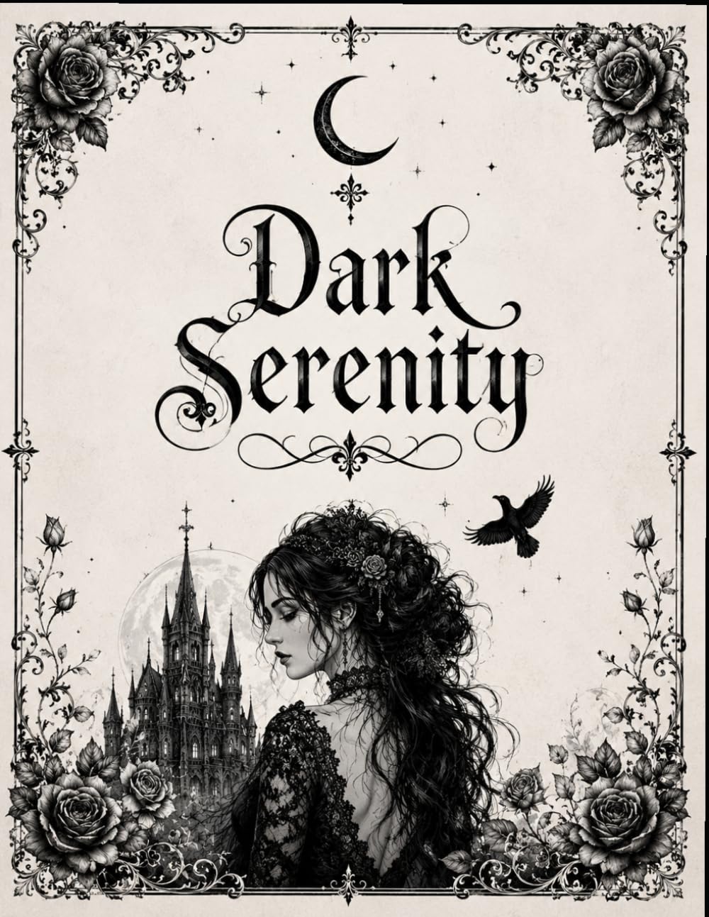 capítulo por capítulo baixar Dark Serenity: Livro de Colorir Gótico para Adultos | Relaxamento, Alívio do Estresse e Arte Sombria (Portuguese Edition)