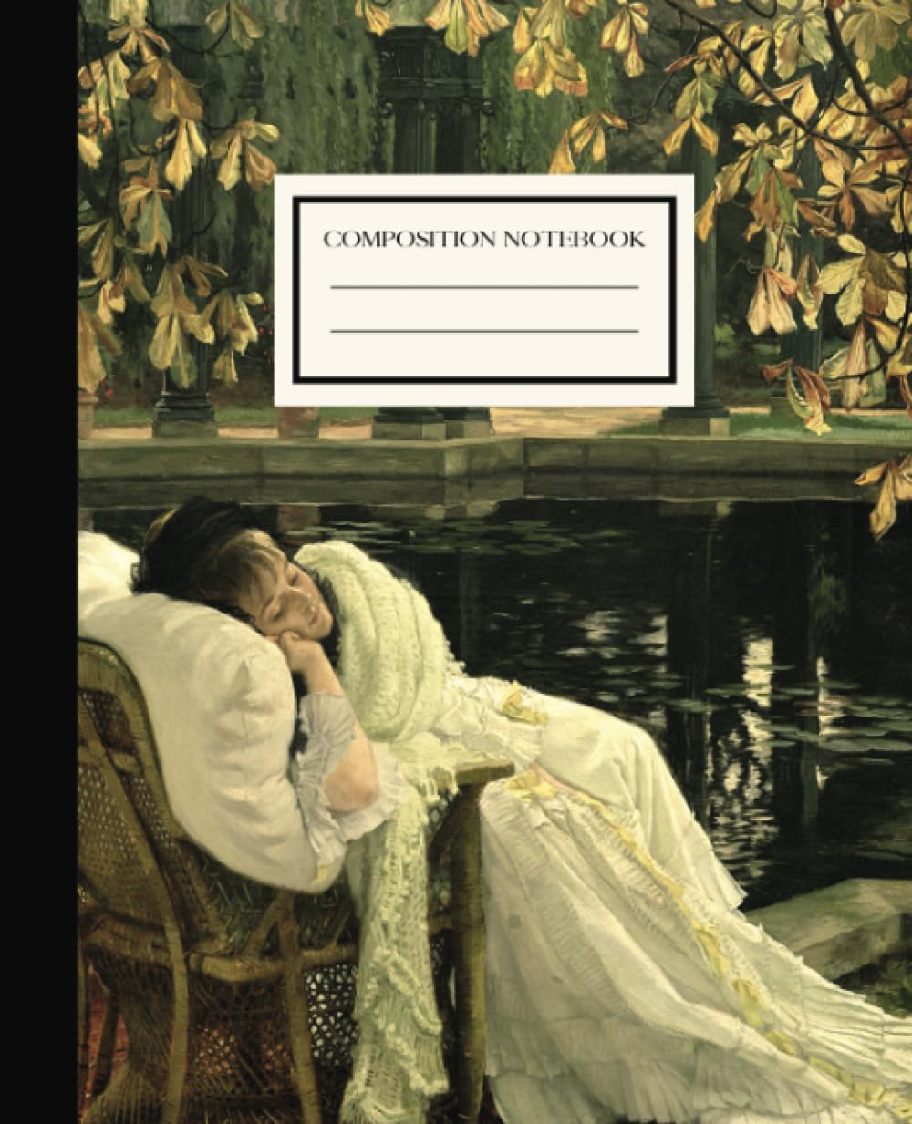 ler totalmente Vintage Painting Art Composition Notebook: 100 Narrow-Ruled Pages