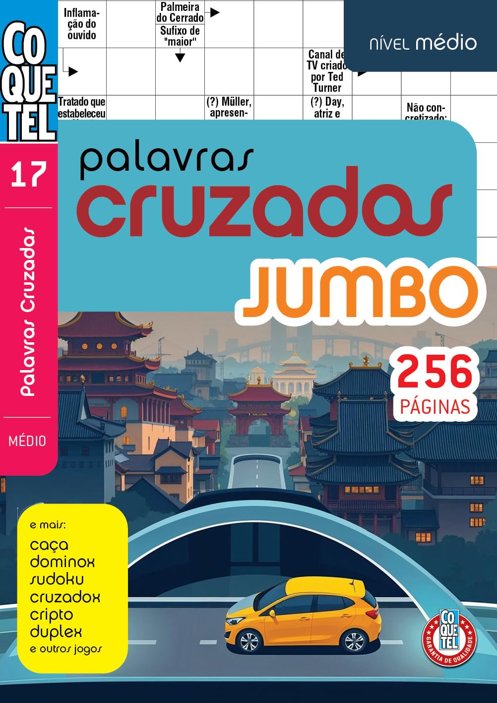 Livro Coquetel Palavras-Cruzadas Jumbo Ed. 17: Nível Médio baixar o livro de graça