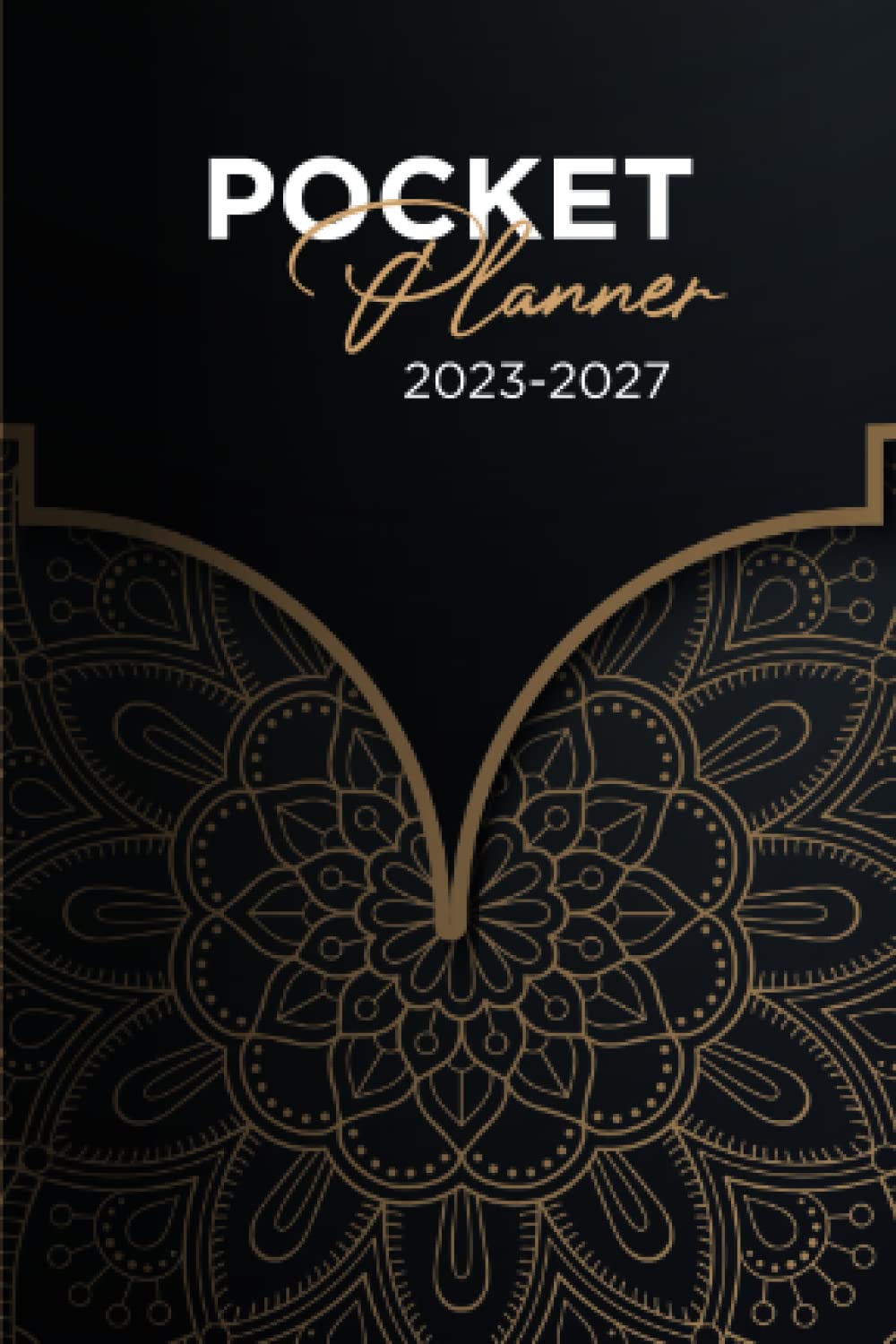 ler totalmente 2023-2027 Pocket Planner: 5 Years Pocket Calendar, January 2023 to December 2027 | 60 Months Monthly Planner & Organizer For Purse | Mandala Theme