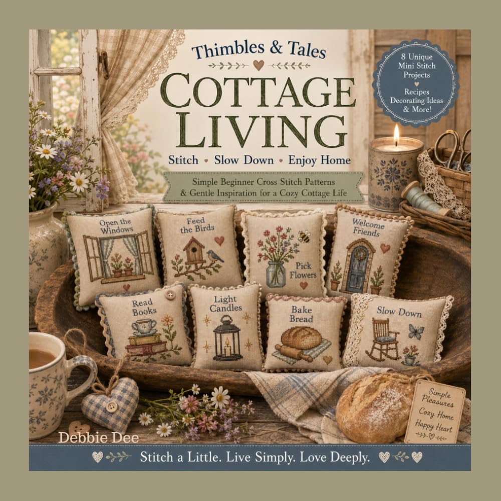 capítulo por capítulo baixar Thimbles & Tales Cottage Living: Stitch Slow Down Enjoy Home