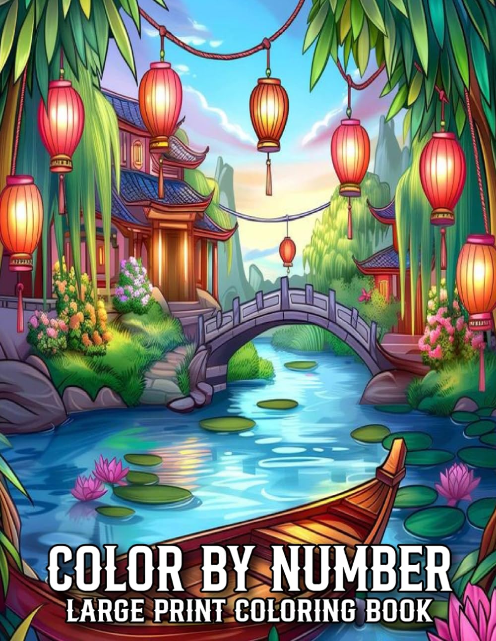 capítulo por capítulo baixar Large Print Color By Number Coloring Book: 100 Page Large Print Color By Number Adult Coloring Book with Flowers, Birds, Autumn, Butterflies, Animals Easy Coloring Pages