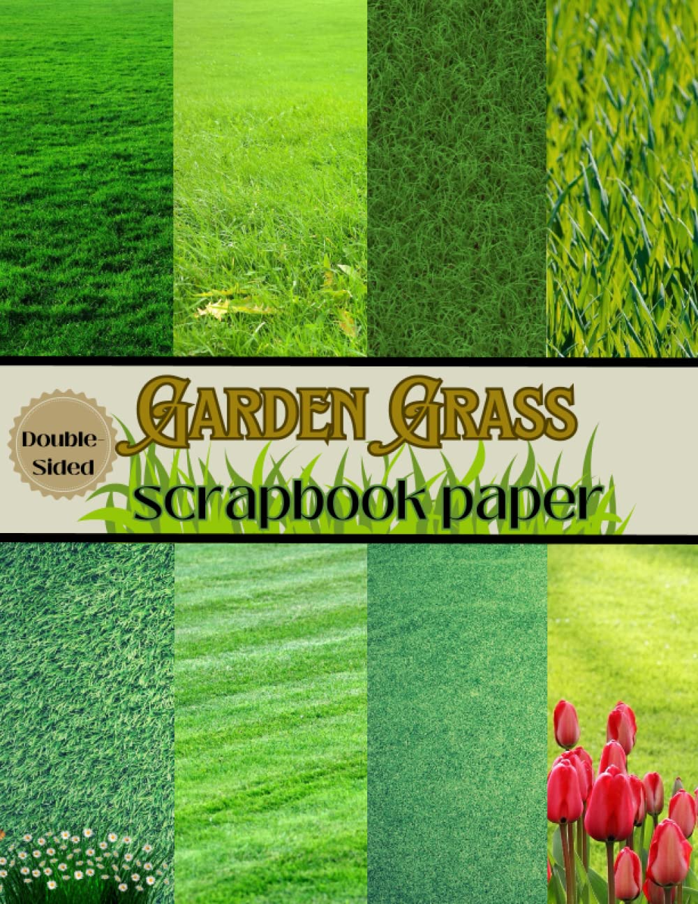 Garden Grass Scrapbook Paper: Grass Texture Scrapbooking Paper | 8.5" x 11" 20 Double-Sided Sheets for Journaling, Junk Journals, Decoupage, Collage Art, Paper Crafts, and More baixar livro de graça