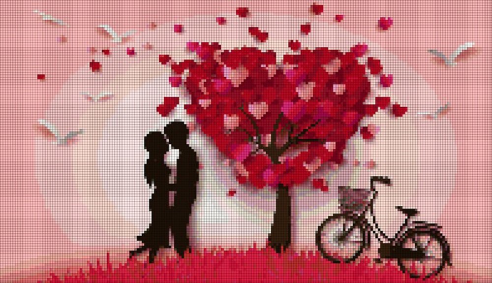 ler totalmente Giant Cross Stitch Love Scene (English Edition)