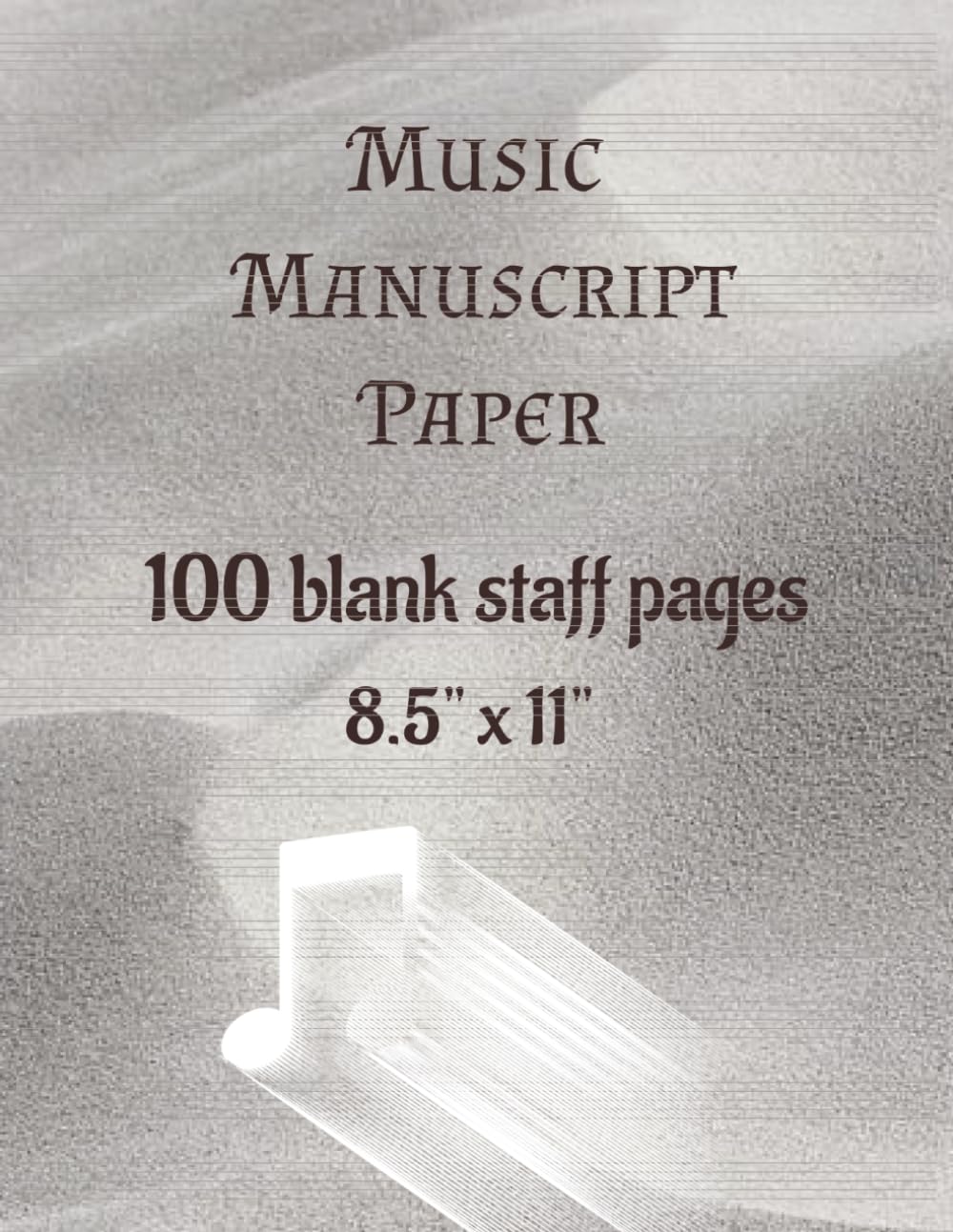 capítulo por capítulo baixar Music Manuscript Paper: Blank Sheet Music Notebook 8.5x11 – 100 Pages for Songwriters & Musicians with 14 staff per page.