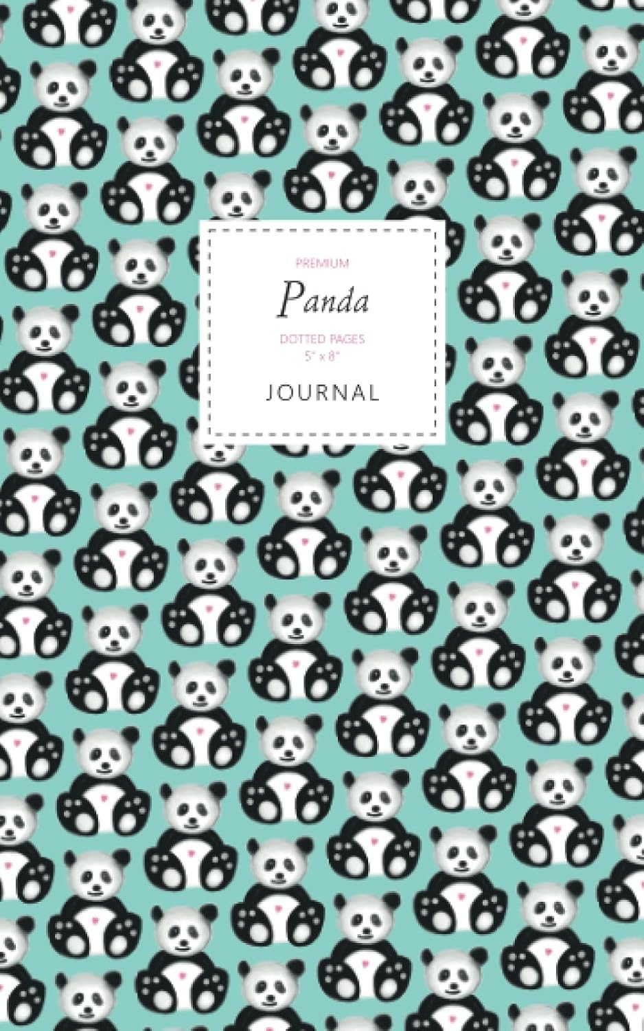capítulo por capítulo baixar Panda Journal - Dotted Pages - 5x8 - Premium: (Sky Blue Edition) Journal 96 dot grid pages (5x8 inches / 12.7x20.3cm / Junior Legal Pad/Nearly A5)