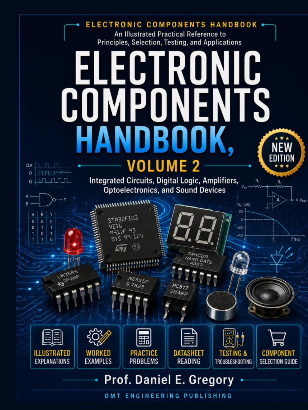 capítulo por capítulo baixar Electronic Components Handbook, Volume 2: Integrated Circuits, Digital Logic, Amplifiers, Optoelectronics, and Sound Devices (Electronic Components... Selection, Testing, and Applications)