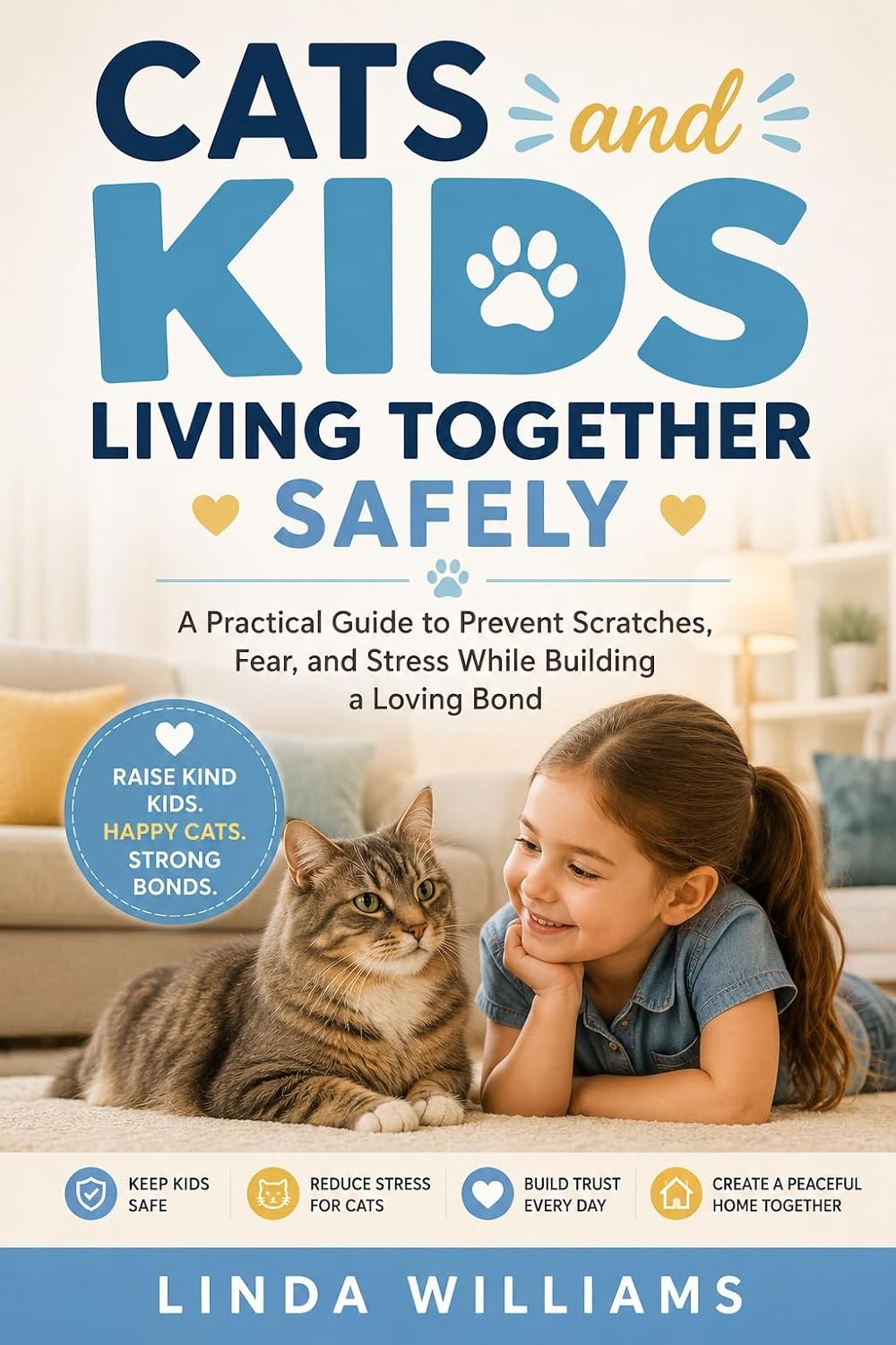 Cats and Kids Living Together Safely: A Practical Guide to Prevent Scratches, Fear, and Stress While Building a Loving Bond B (English Edition) baixar livro de graça