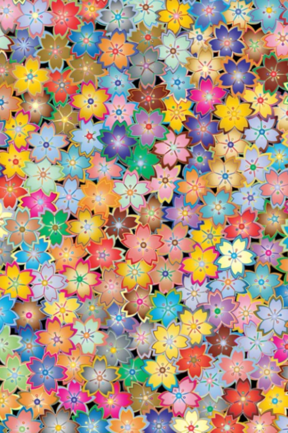 RAINBOW CHERRY BLOSSOMS JOURNAL
