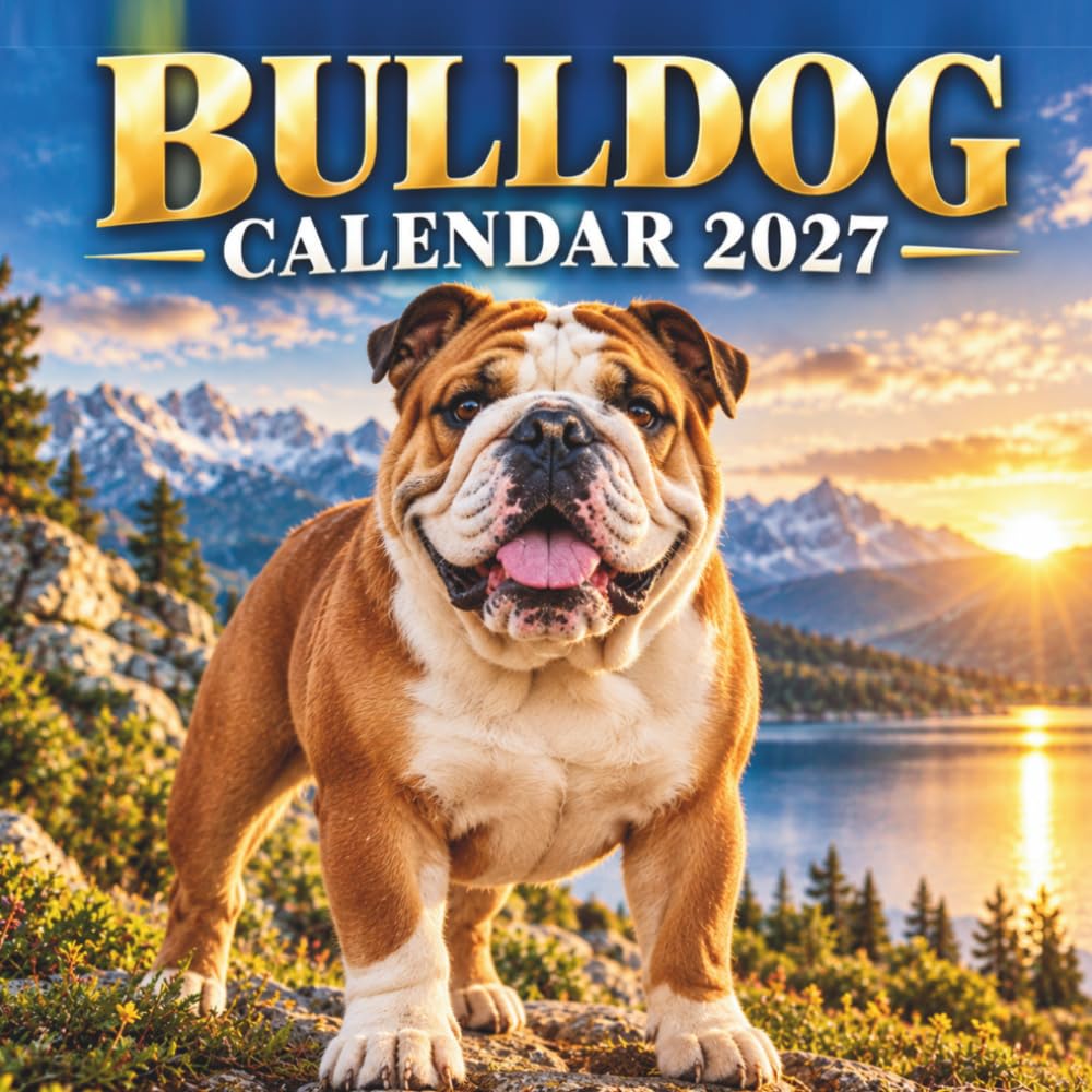 Bulldog Calendar 2027: A Year of Loyal Companions, Charming Faces, and Lovable Bulldog Moments baixar o livro de graça