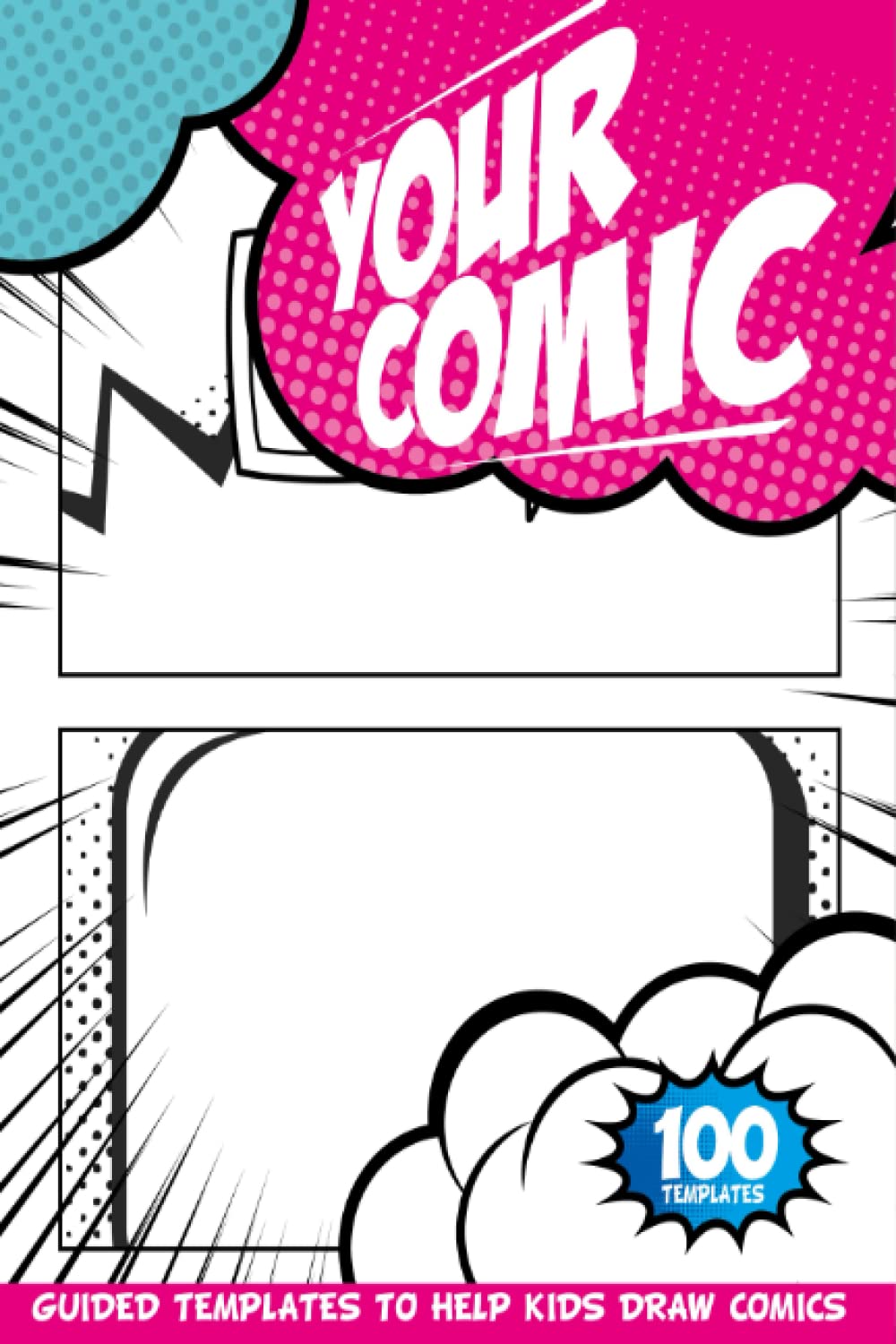 Kid Sketch Board: Learning Comics For Kids Aged 5-7 Using Simple Panels To Write And Draw A Unique Comic Book | Cartoon Small Drawing Booklet baixar livro de graça
