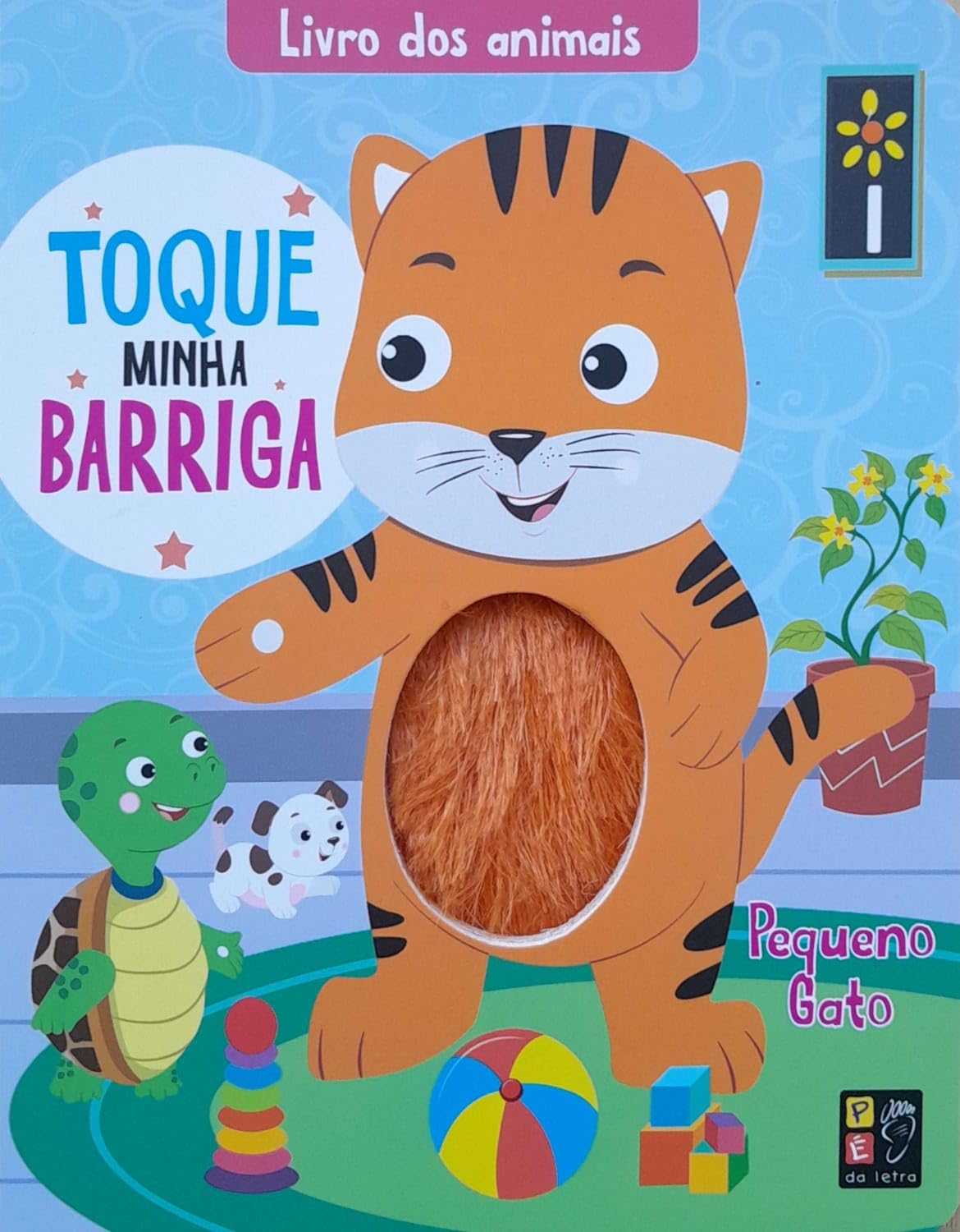 Livro dos Animais - Toque Minha Barriga - Gato