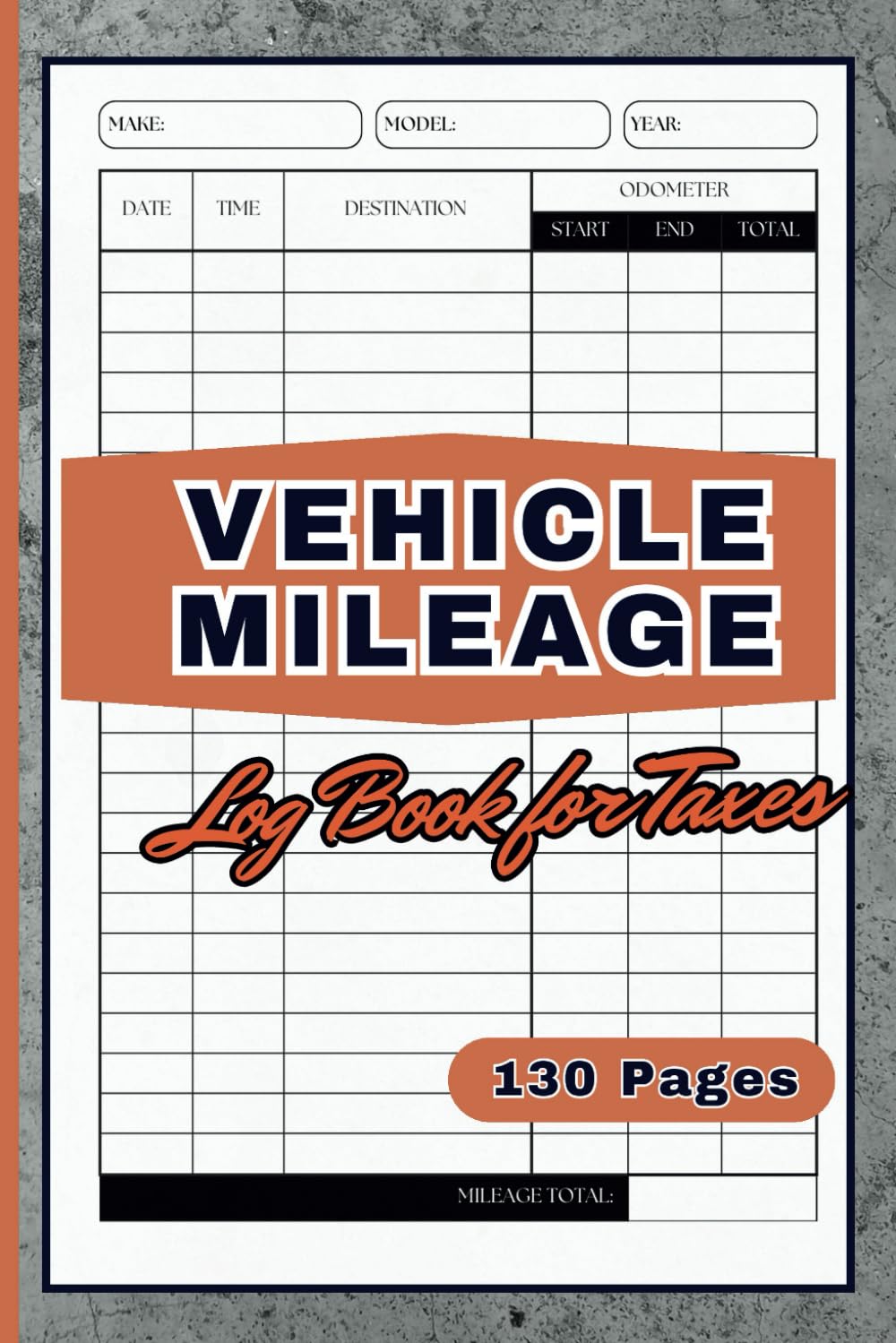 Motor Vehicle Mileage Log Book for Taxes: Expense Journal / Odometer Tracker for Car and Truck | Ideal for Self Employed / Small Business Owners | Size 6x9", 130 Pages. baixar o livro de graça