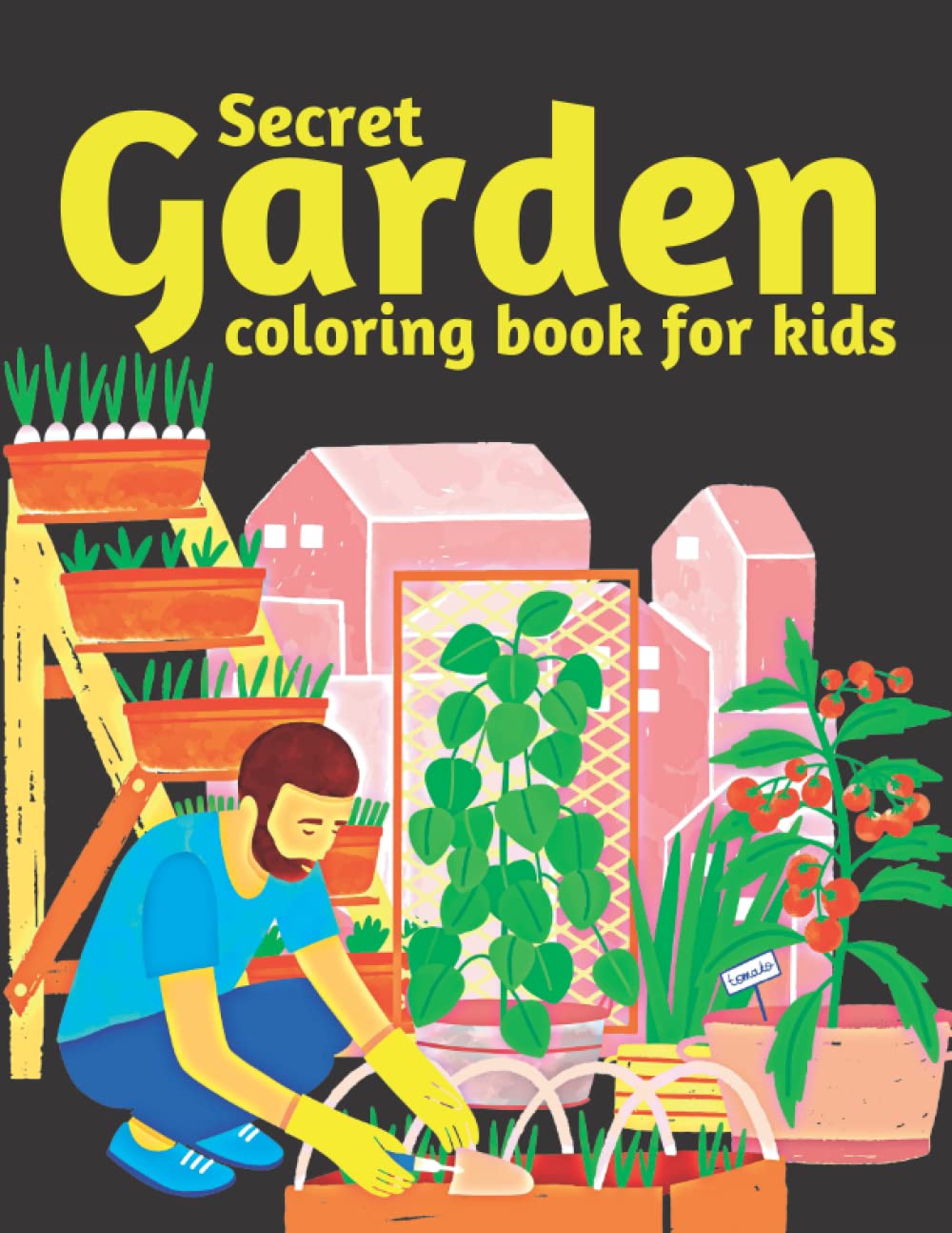 capítulo por capítulo baixar Secret Garden Coloring Book for Kids: Secret Garden Coloring Book for Adults | Garden Coloring Book for Kids Ages 2-4, 4-8, 8-12 | Relaxing Gardens Coloring Book for Kids