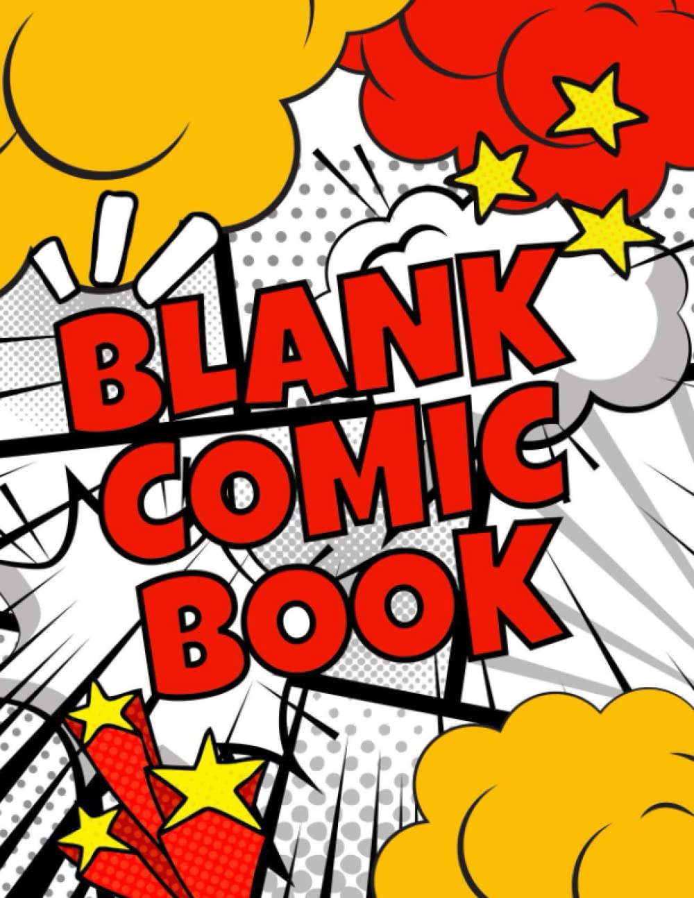 Blank Comic Book for Kids and Adults: Blank Comics Storyboard Notebook, Create Your Own Comics, 100 Pages, 8.5 x 11 Size baixar livro de graça