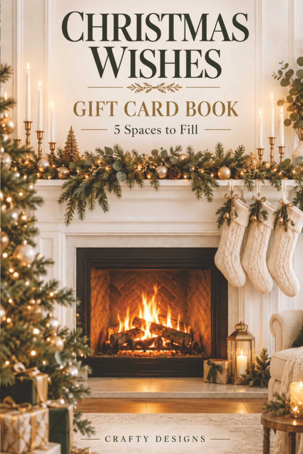 ler totalmente Christmas Wishes Gift Card Book: 5 Spaces to Fill | 24 pages