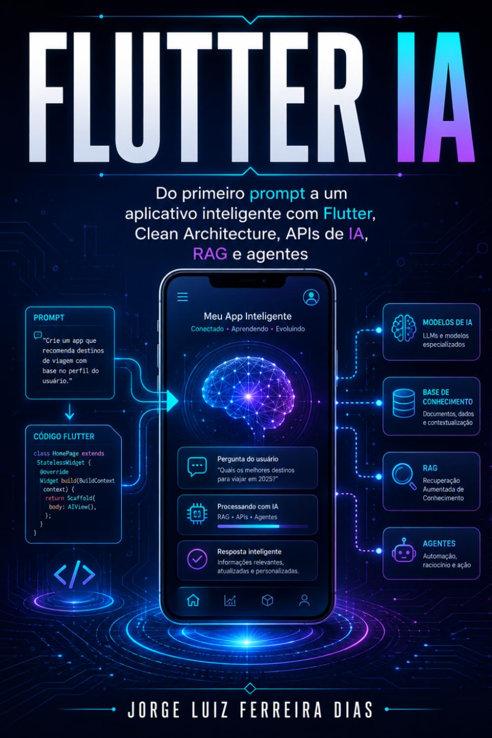 Flutter IA: Do primeiro prompt a um aplicativo inteligente com Flutter, Clean Architecture, APIs de IA, RAG e agentes (Portuguese Edition) baixar o livro de graça
