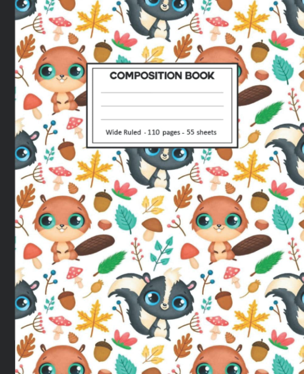 Composition Notebook: Beaver College Ruled: 110+ Lined Pages Writing Journal. baixar o livro de graça