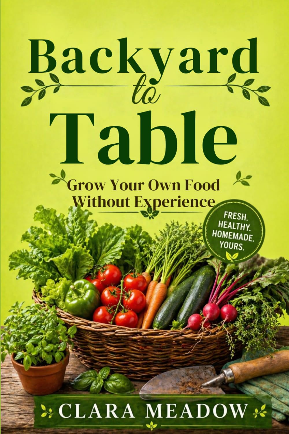 Backyard to Table: Grow Your Own Food Without Experience baixar livro de graça