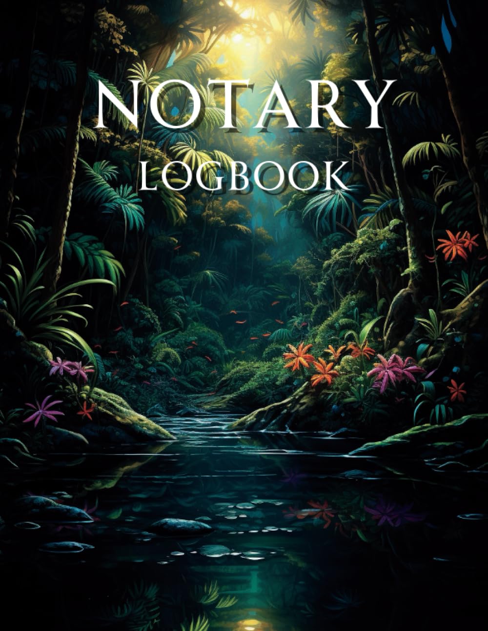 Rainforest Notary journal log book: Recording Every Notary Act: The Logbook Advantage, Stay Organized and Professional with the Notary Logbook Size... With 119 Entries, Sequential Record Numbers baixar livro de graça
