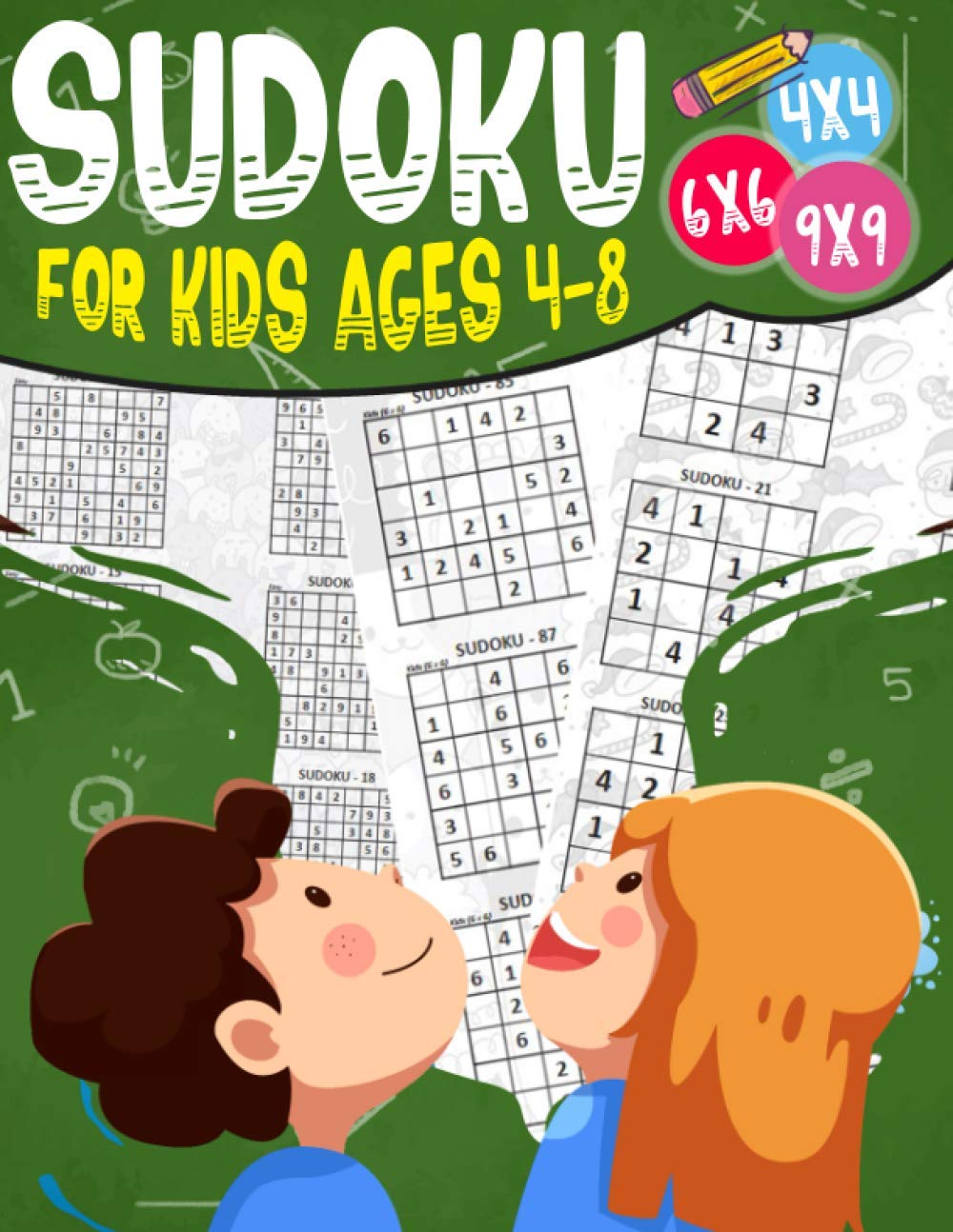 capítulo por capítulo baixar Sudoku for kids ages 4-8: 200 Sudoku Puzzles for Childen 4 to 12 with Solutions - Increase Memory and Logic