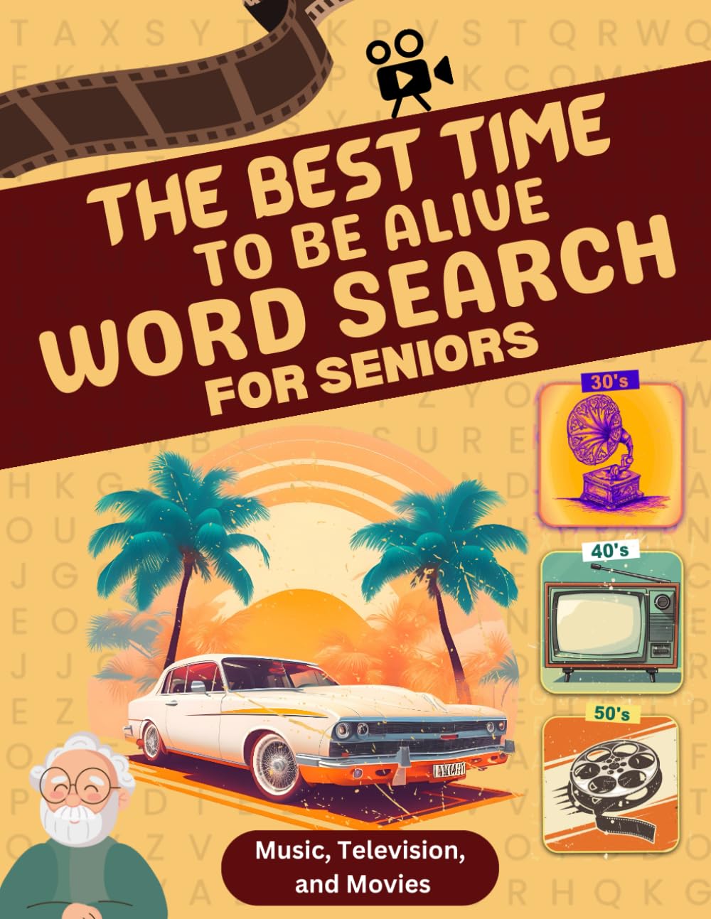 capítulo por capítulo baixar The Best Time to be Alive Word Search for Seniors: Music, Radio, and Television from the 30's, 40's, and 50's
