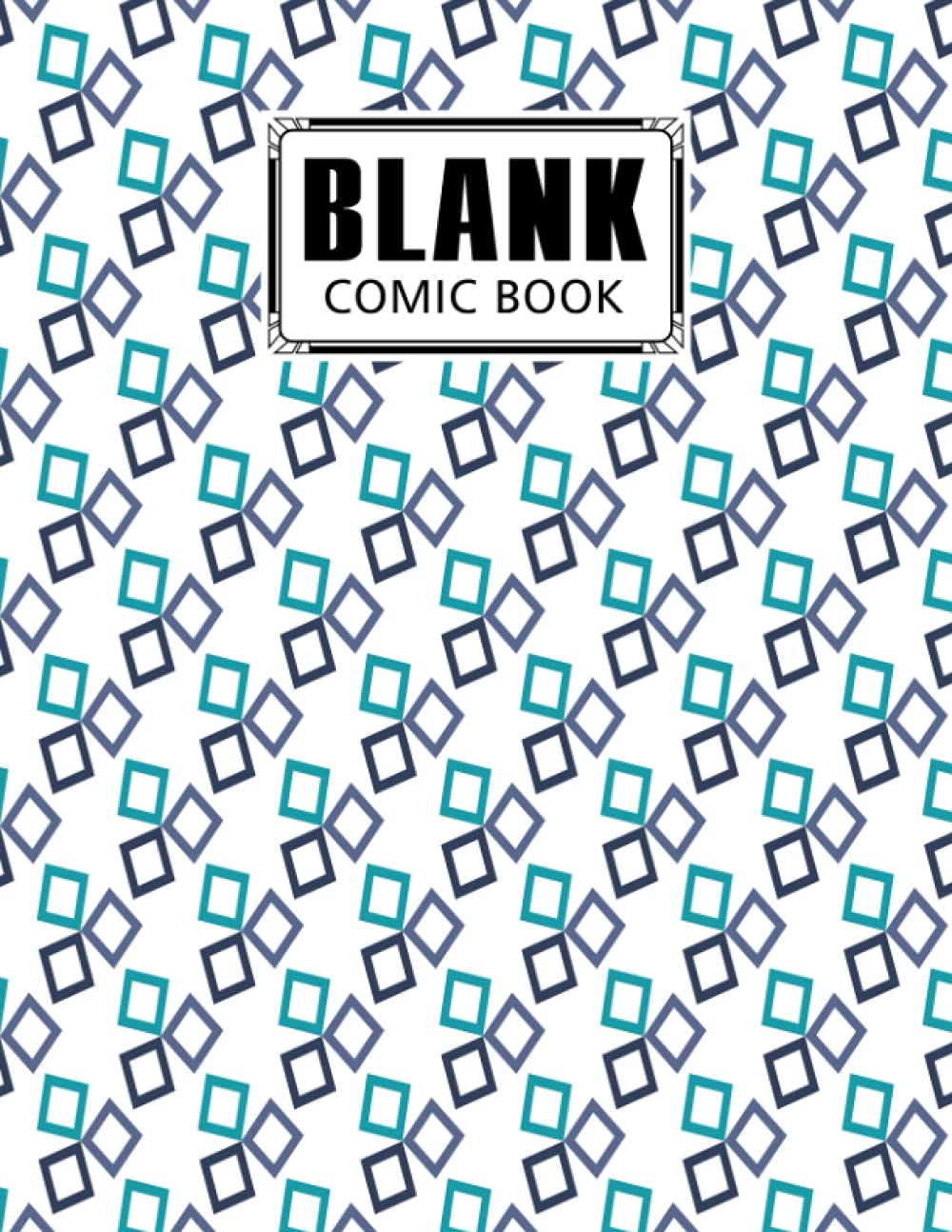 Blank Comic Book: Squares Cover, Draw Your Own Comics - 120 Pages of Fun and Unique Templates - A Large 8.5" x 11" Notebook by Doris Heinze baixar livro de graça