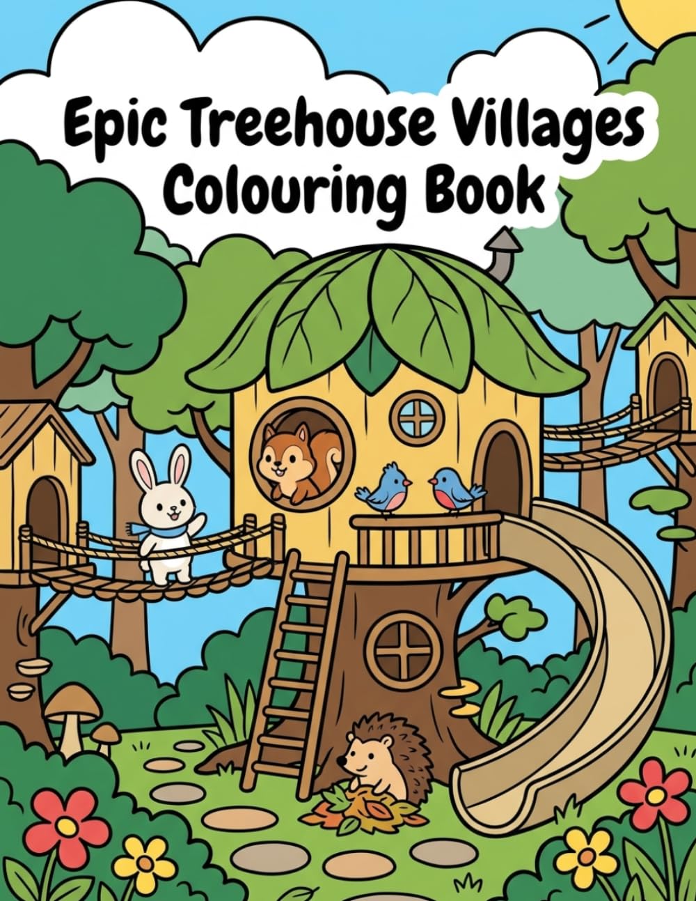 Epic Treehouse Villages: Colouring Fun baixar o livro de graça