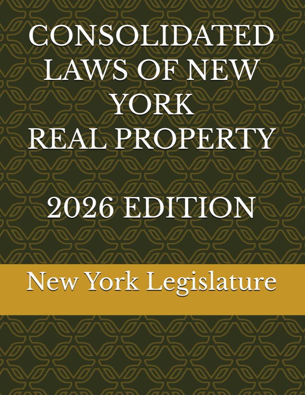 ler totalmente CONSOLIDATED LAWS OF NEW YORK REAL PROPERTY 2026 EDITION